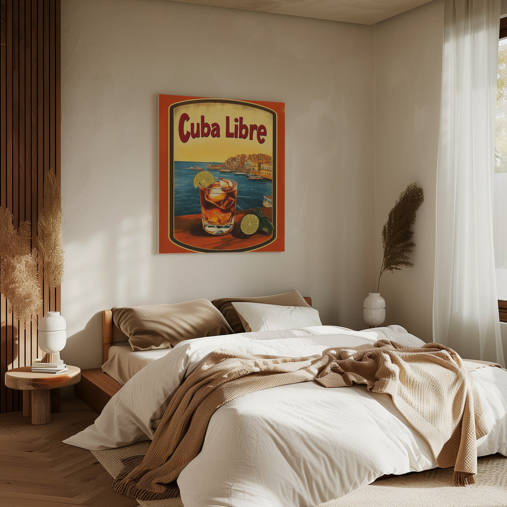 Cuba Libre Vintage Reclame | Canvas