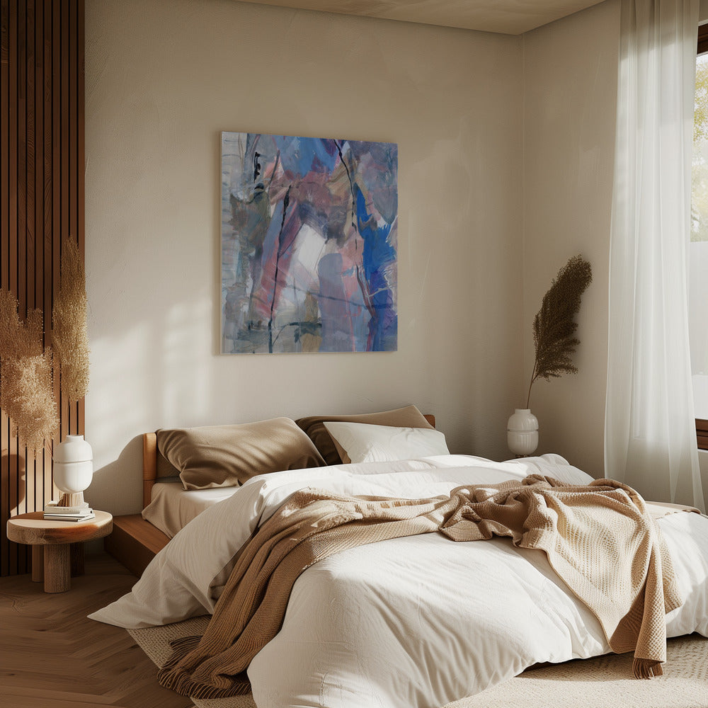 Abstract Zacht Profiel 2 | Canvas