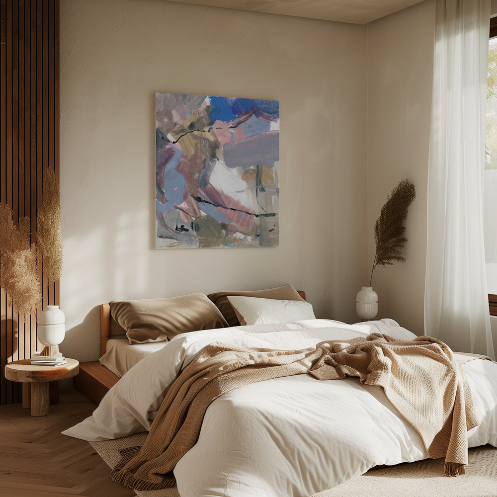 Abstract Zacht Profiel 1 | Canvas
