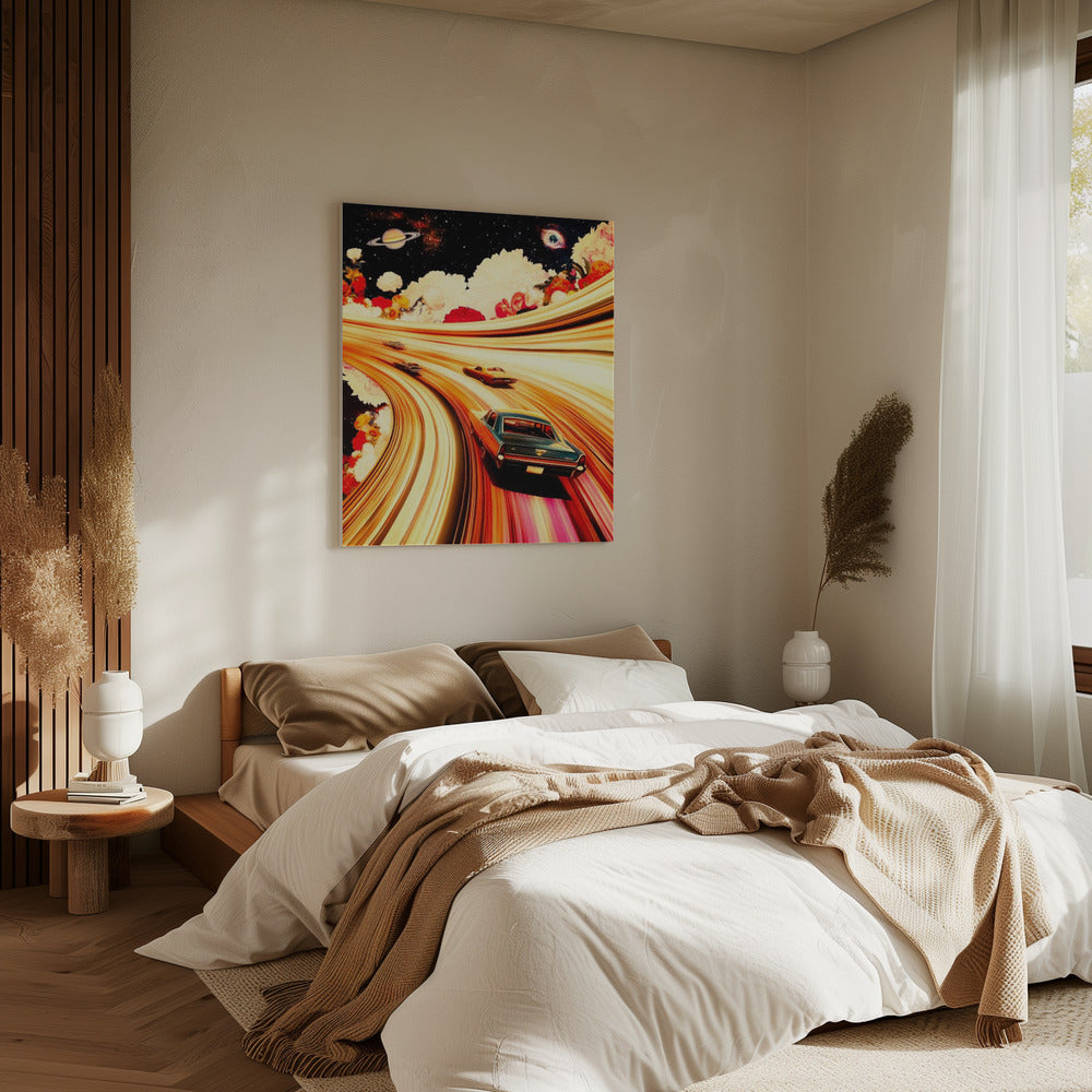 Flower Race | Canvas