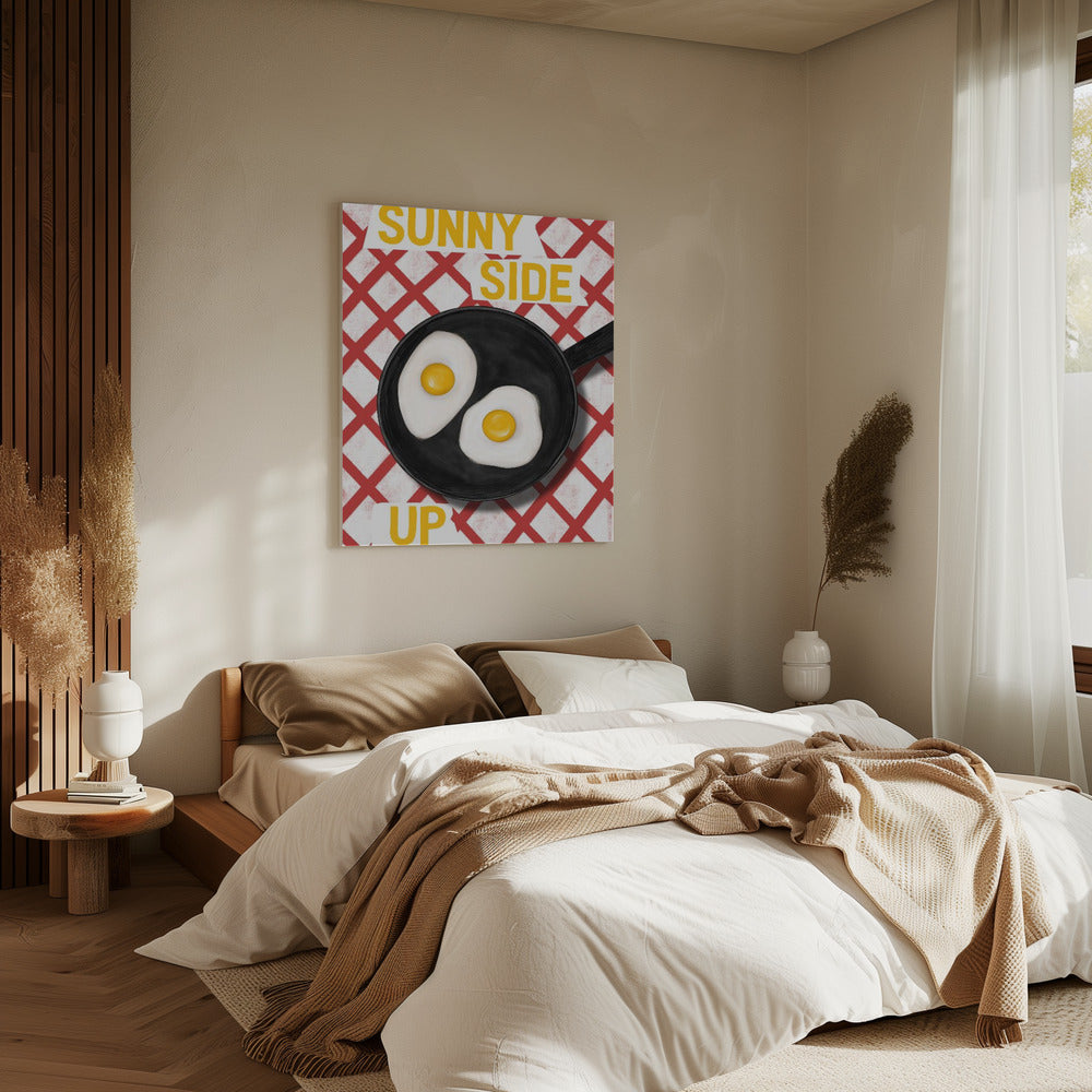 Zonnige kant omhoog | Canvas