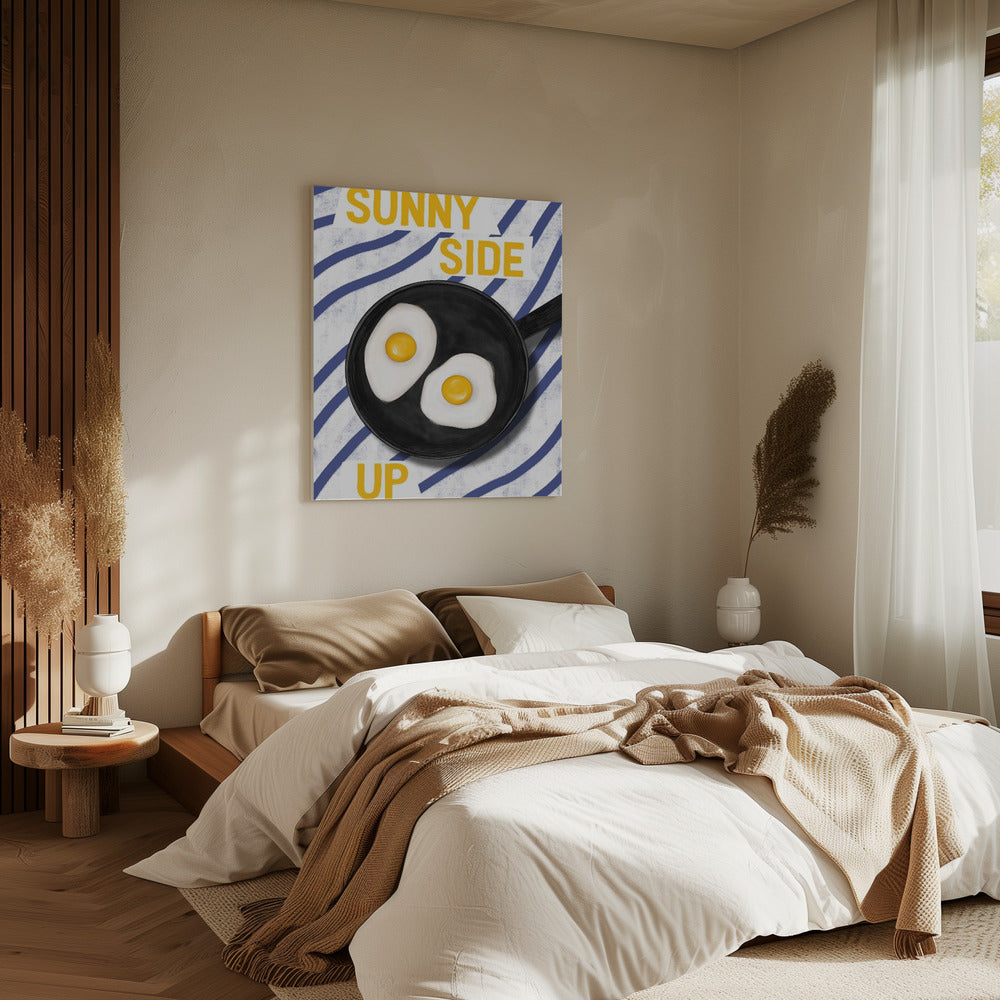 Zonnige kant omhoog | Canvas