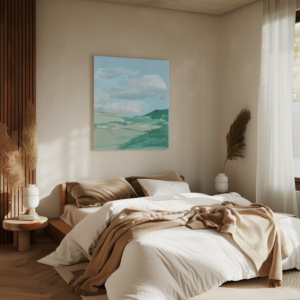 Big Sky Landschap Platteland No2 | Canvas