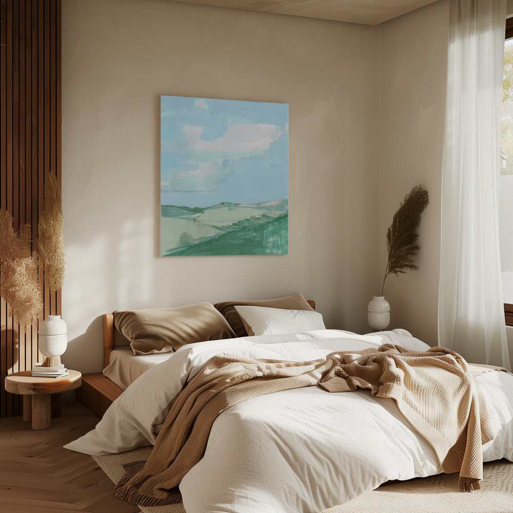 Big Sky Landschap Platteland Nr. 1 | Canvas
