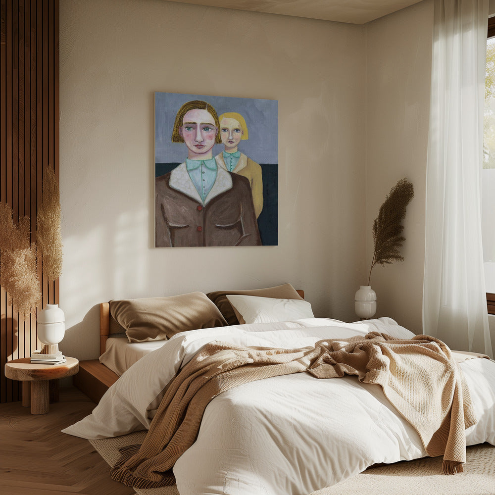 De verschillende zussen | Canvas