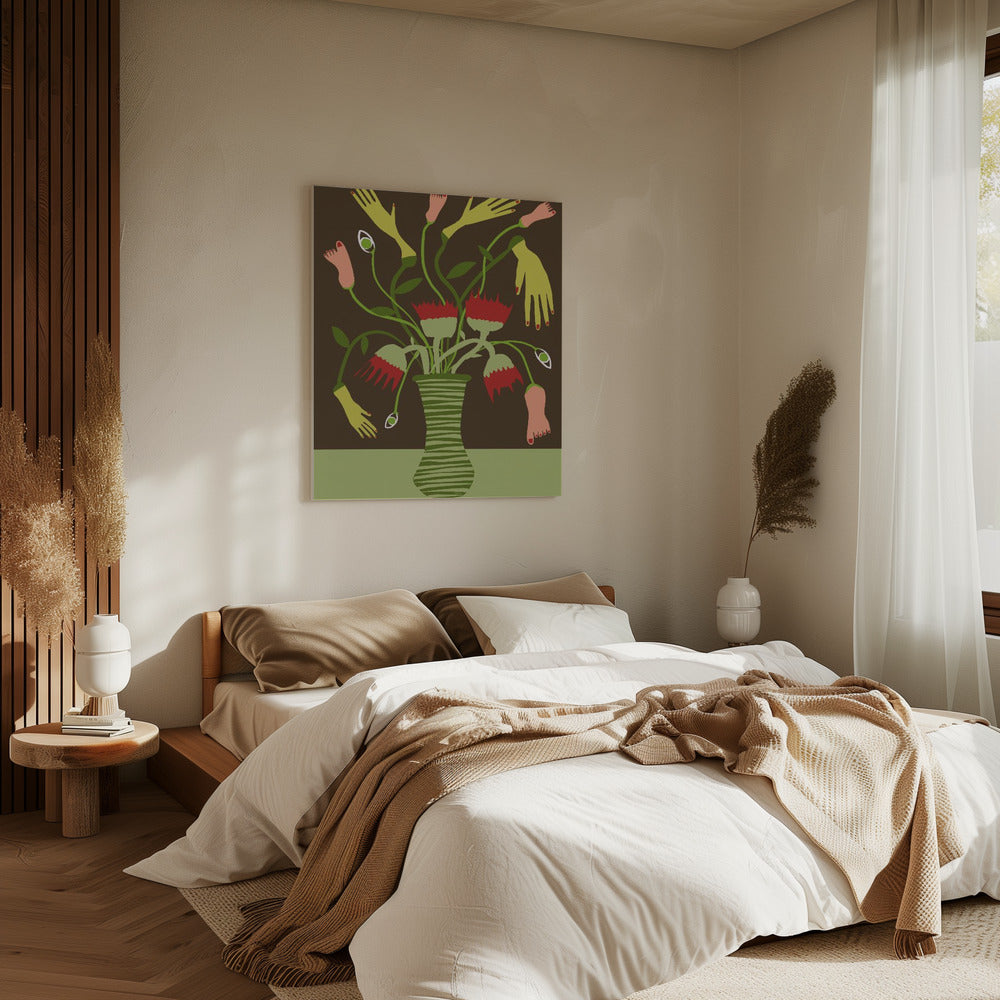 De Vreemde Vaas | Canvas