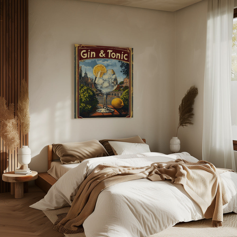 Gin & Tonic Vintage | Canvas
