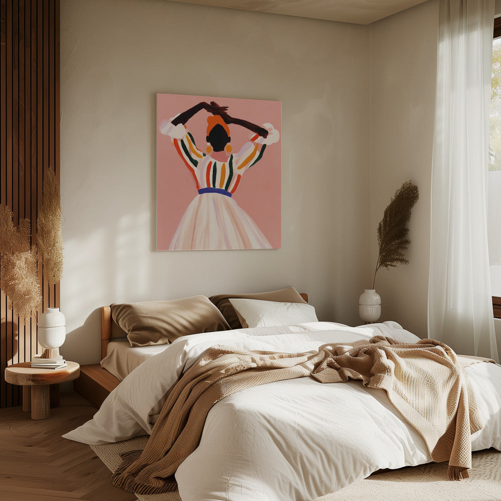 Levendig silhouet | Canvas