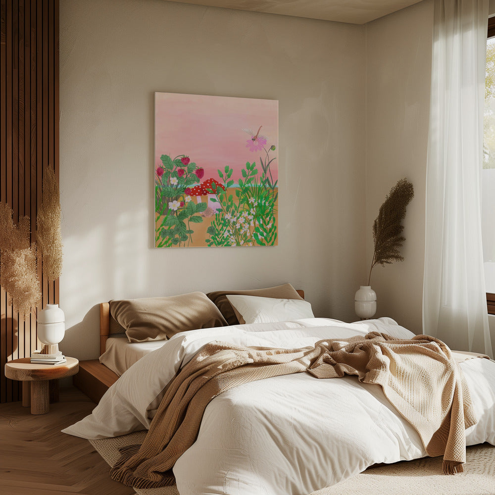Wilde Aardbeienroute | Canvas