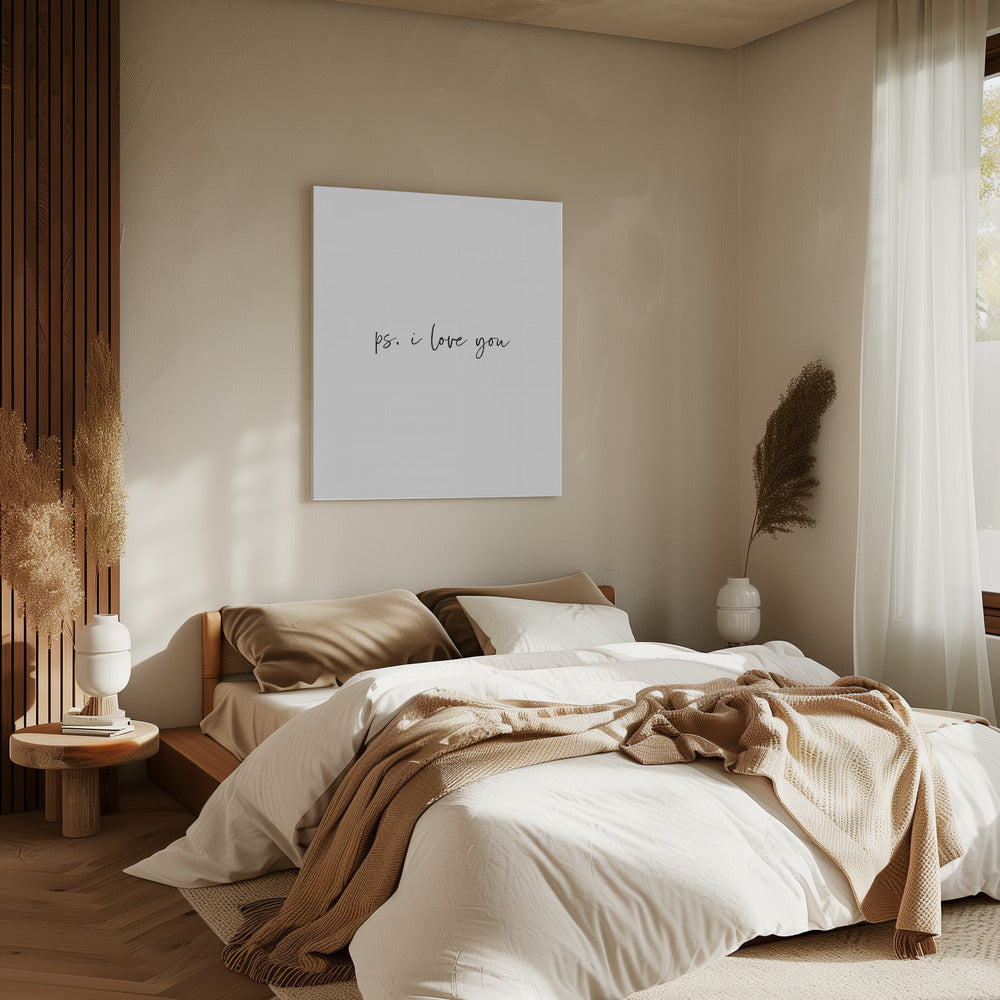 Ps. Ik hou van jou | Canvas