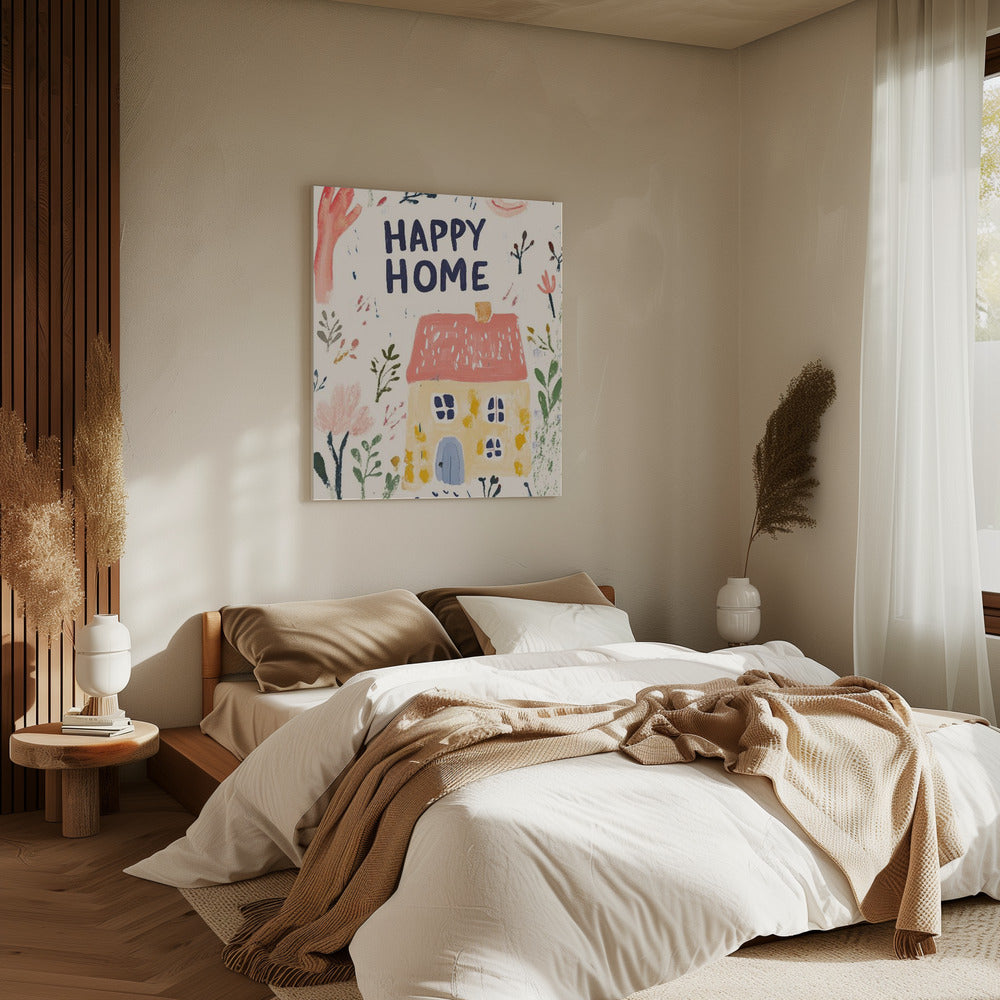Vrolijke Woonplaats | Canvas