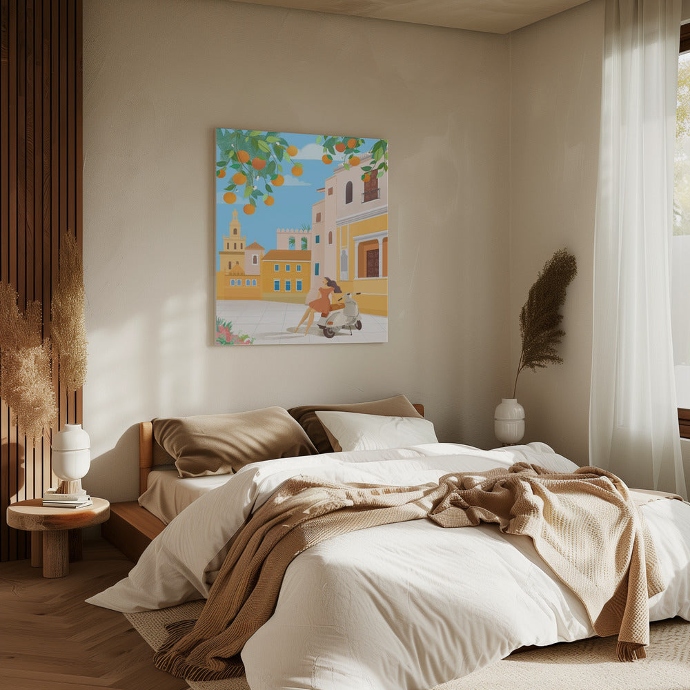 Sinaasappels uit Sevilla, Spanje | Canvas