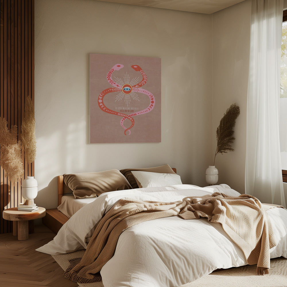Slangenvisie | Canvas