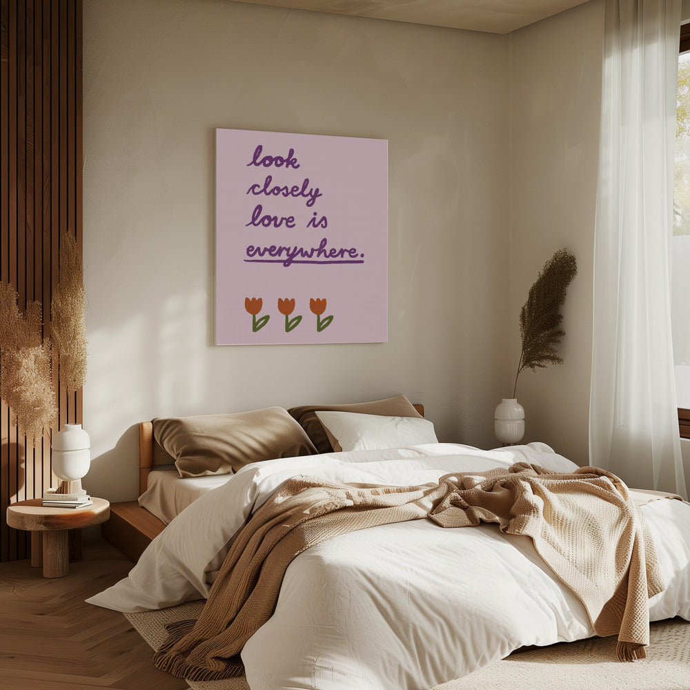 Liefde is overal 6 | Canvas