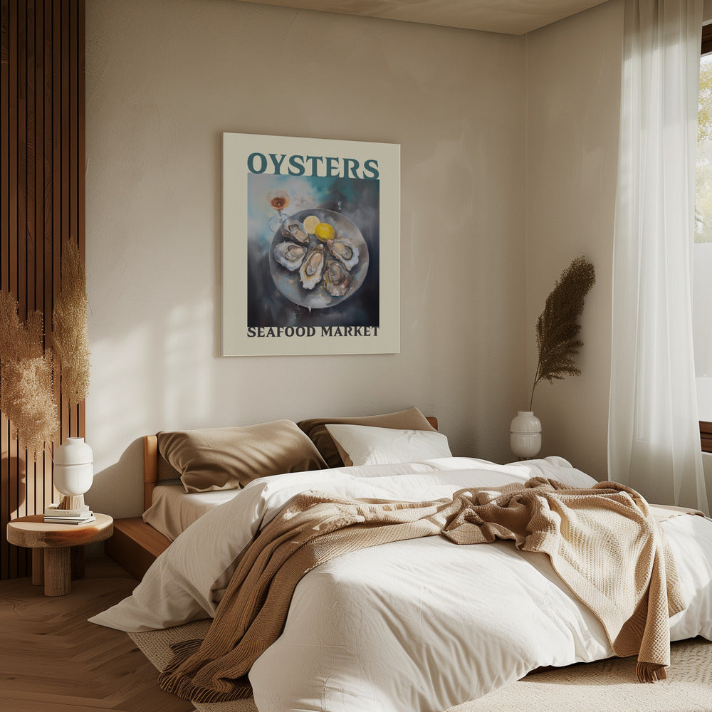 Oesters Zeevruchtenmarkt | Canvas