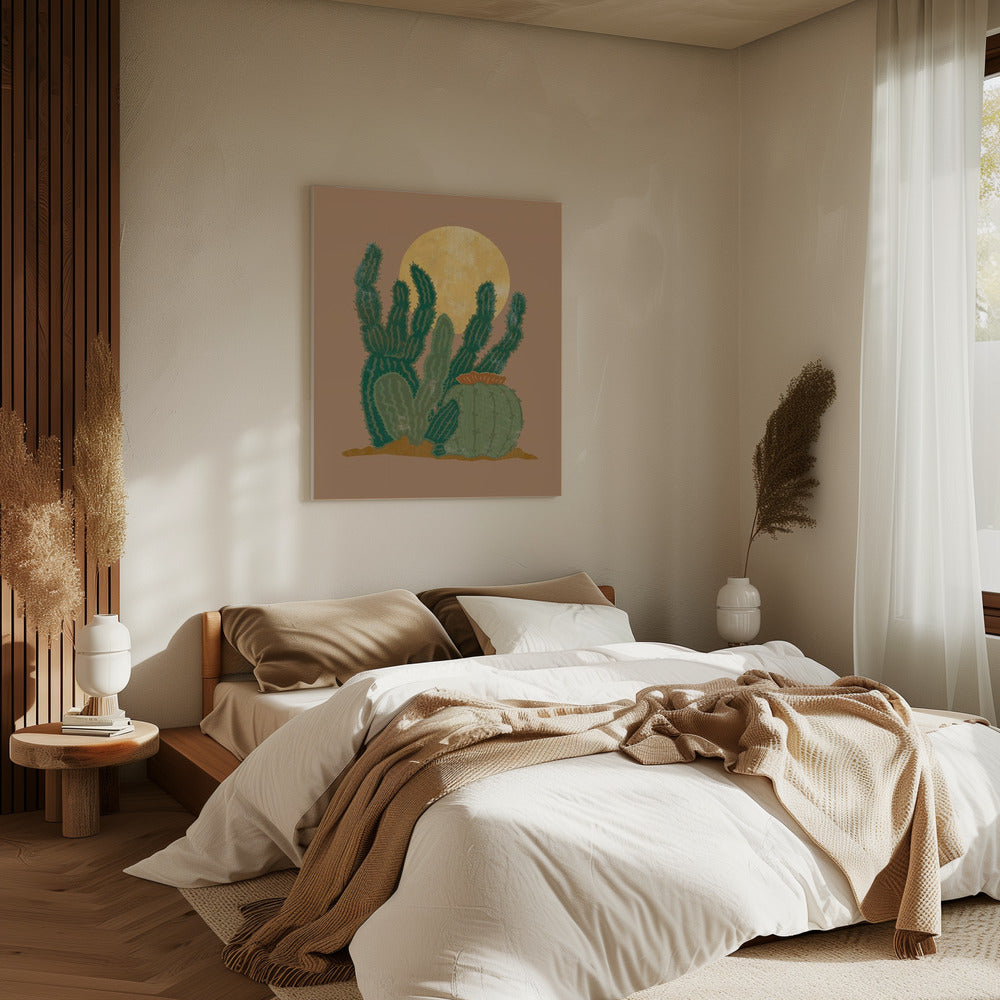 Moderne Americana Cactus | Canvas