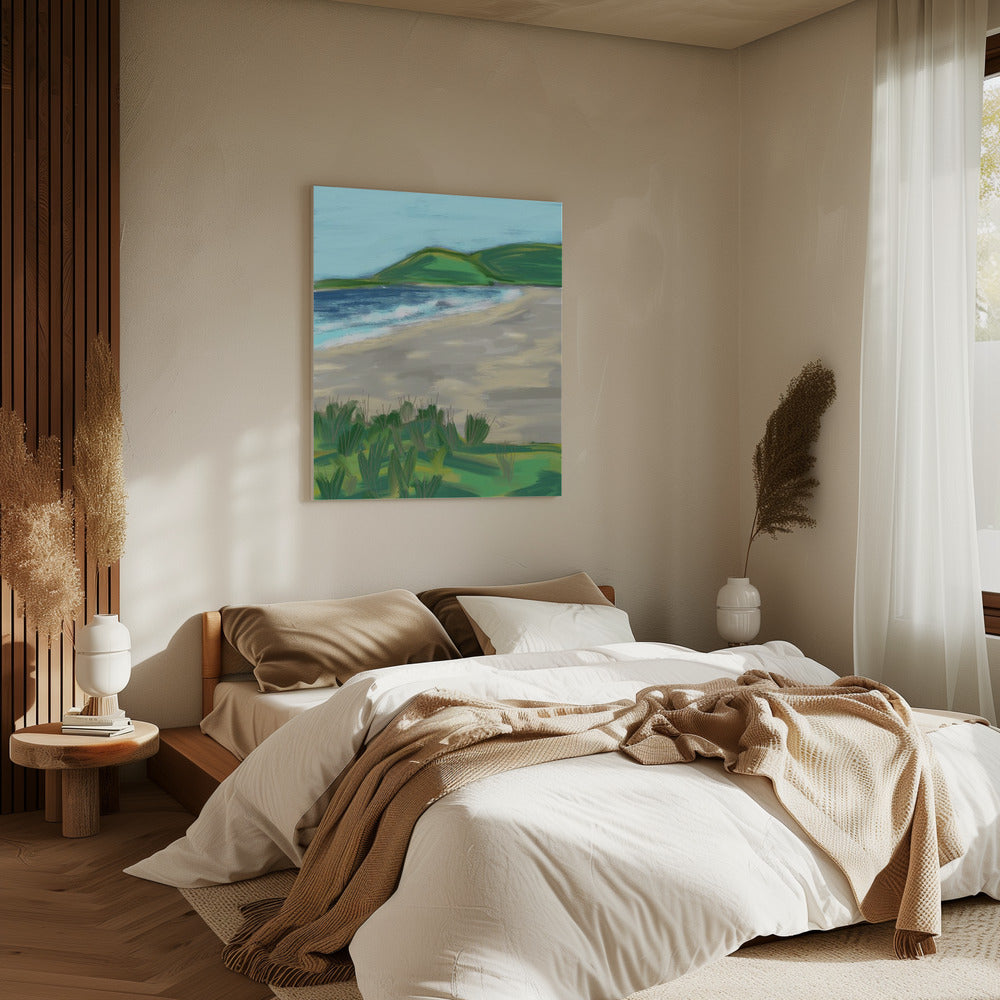 Dromerig strandtafereel | Canvas
