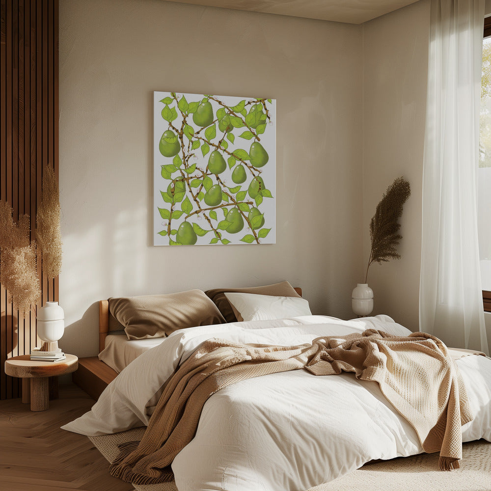 Perenbloesem Tangle | Canvas