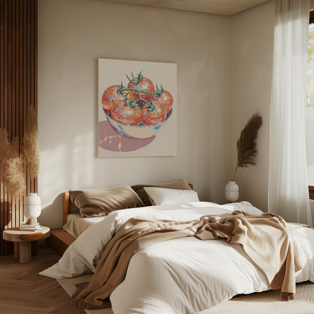 Discobaltomaten in een kom | Canvas