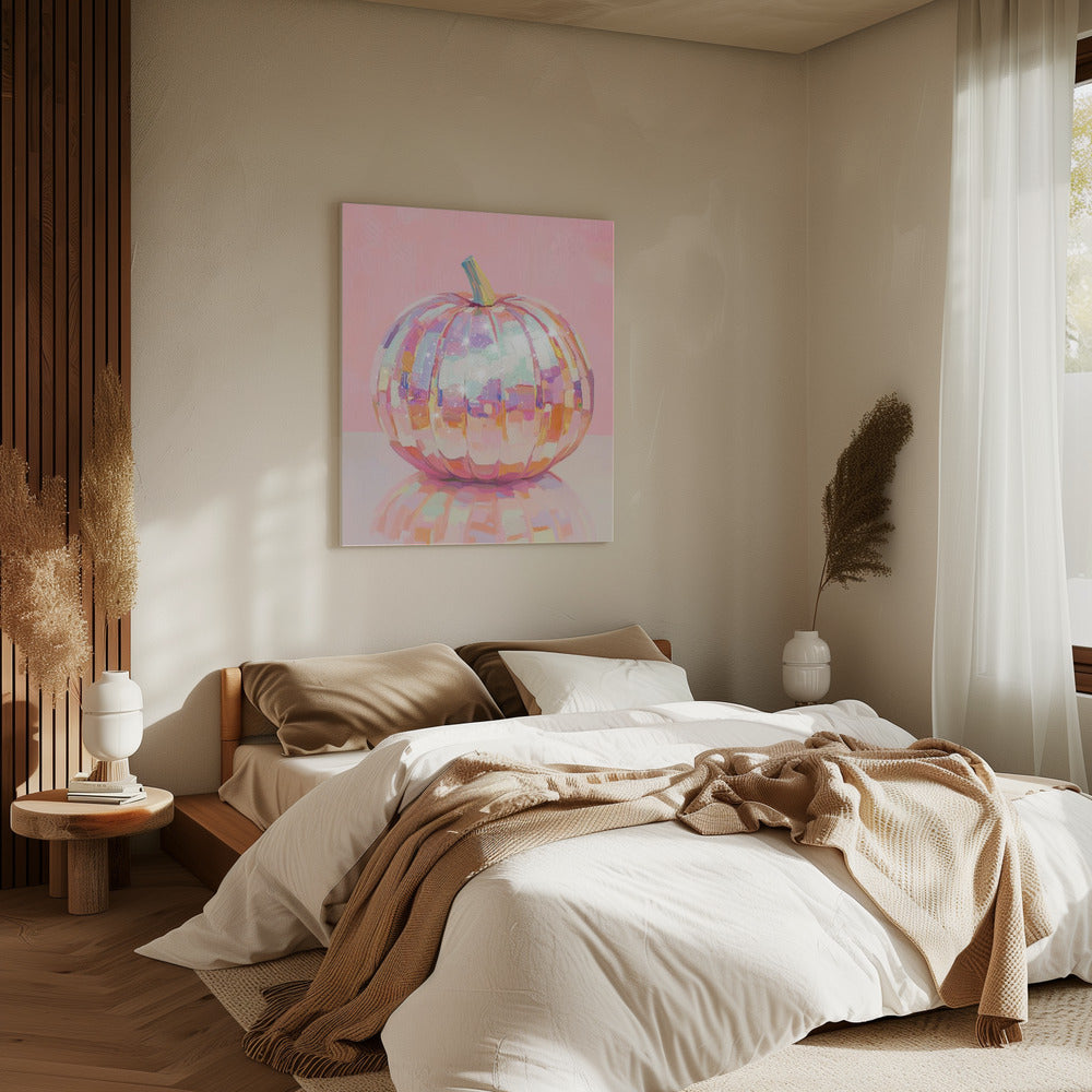Iriserende pompoen | Canvas