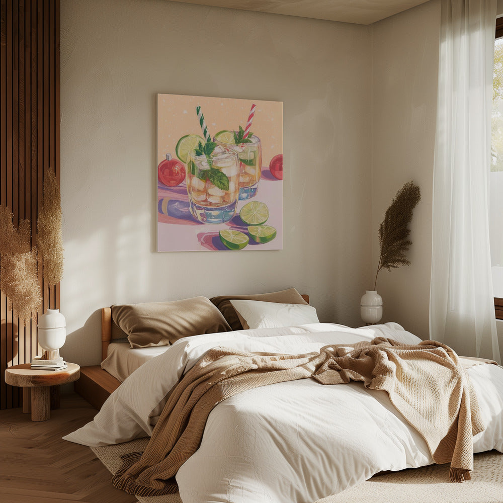 Mojito zomercocktails met limoen en munt | Canvas