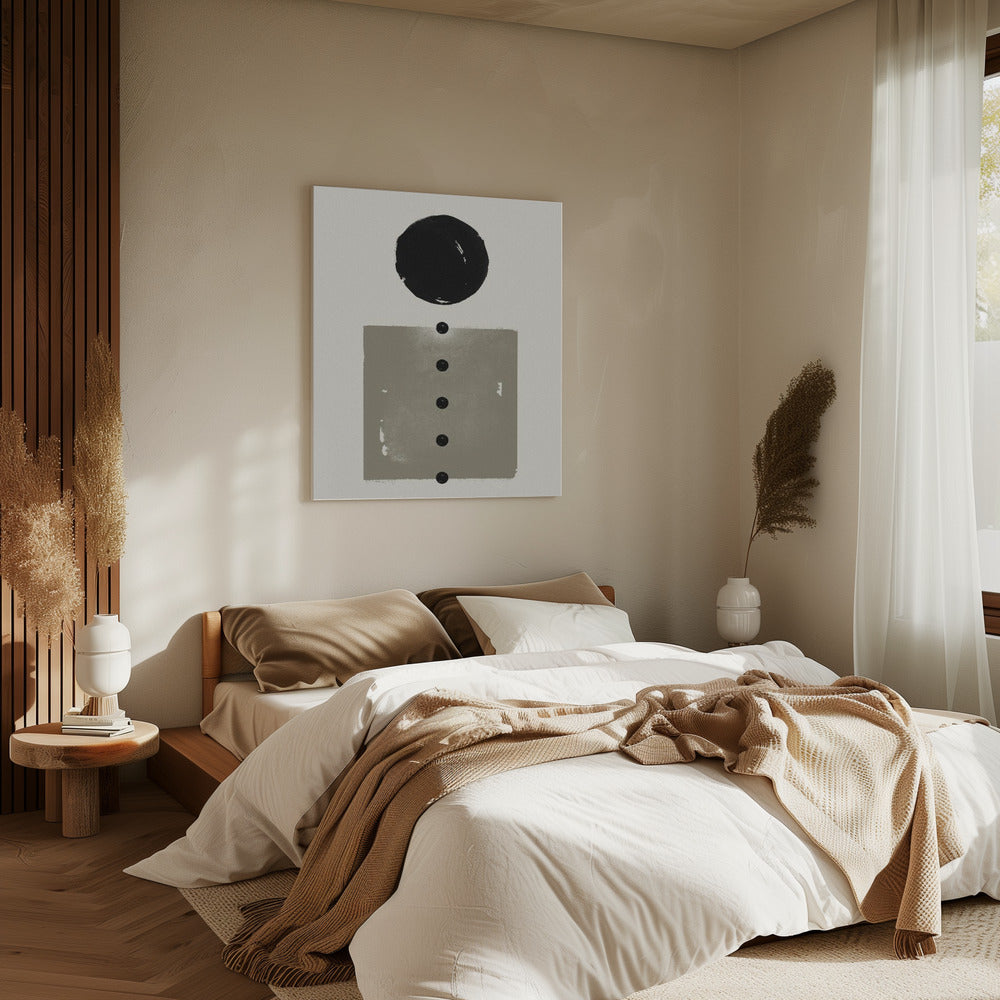 Moederfiguur Abstractie | Canvas