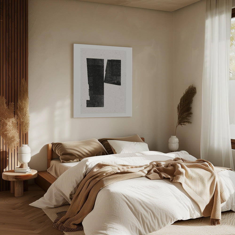 Gefragmenteerde schaduwen | Canvas