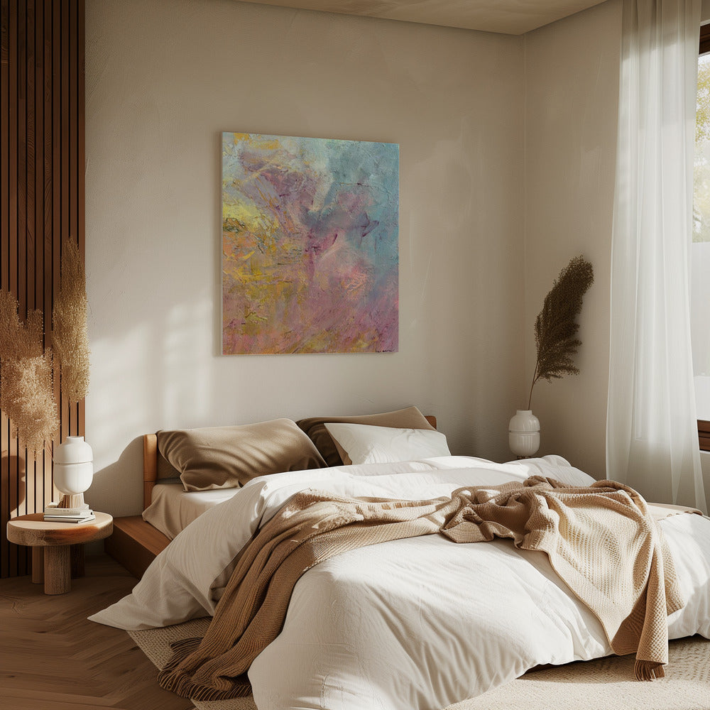 Pastelroze Dromen | Canvas