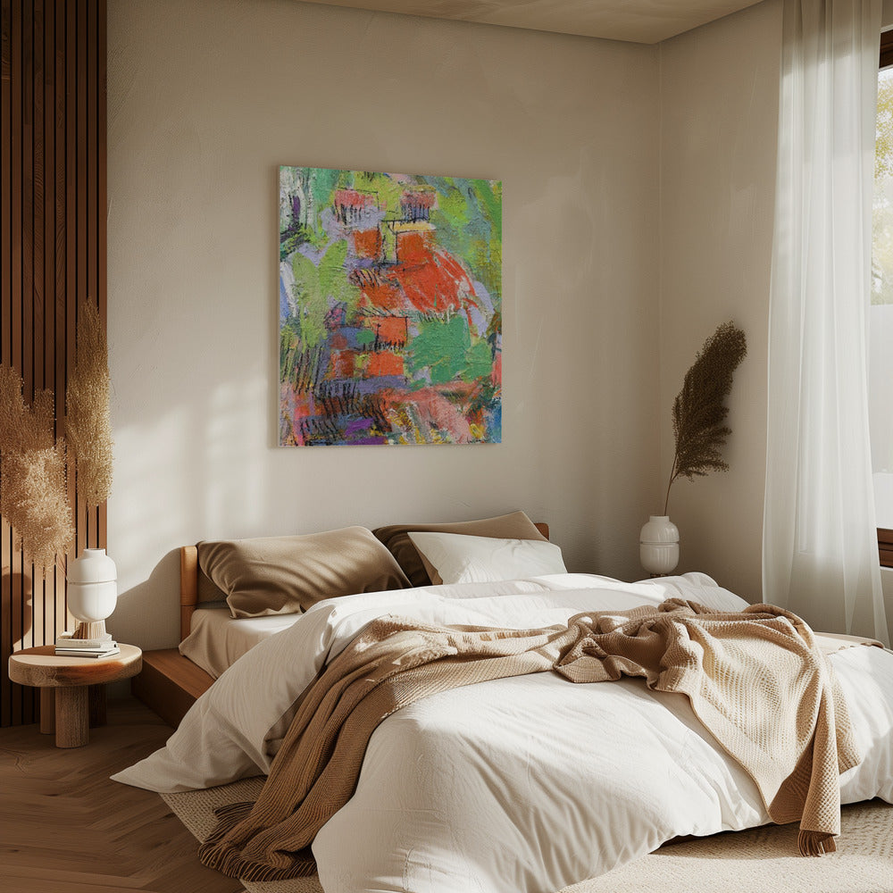 Betoverd kleurenlandschap | Canvas