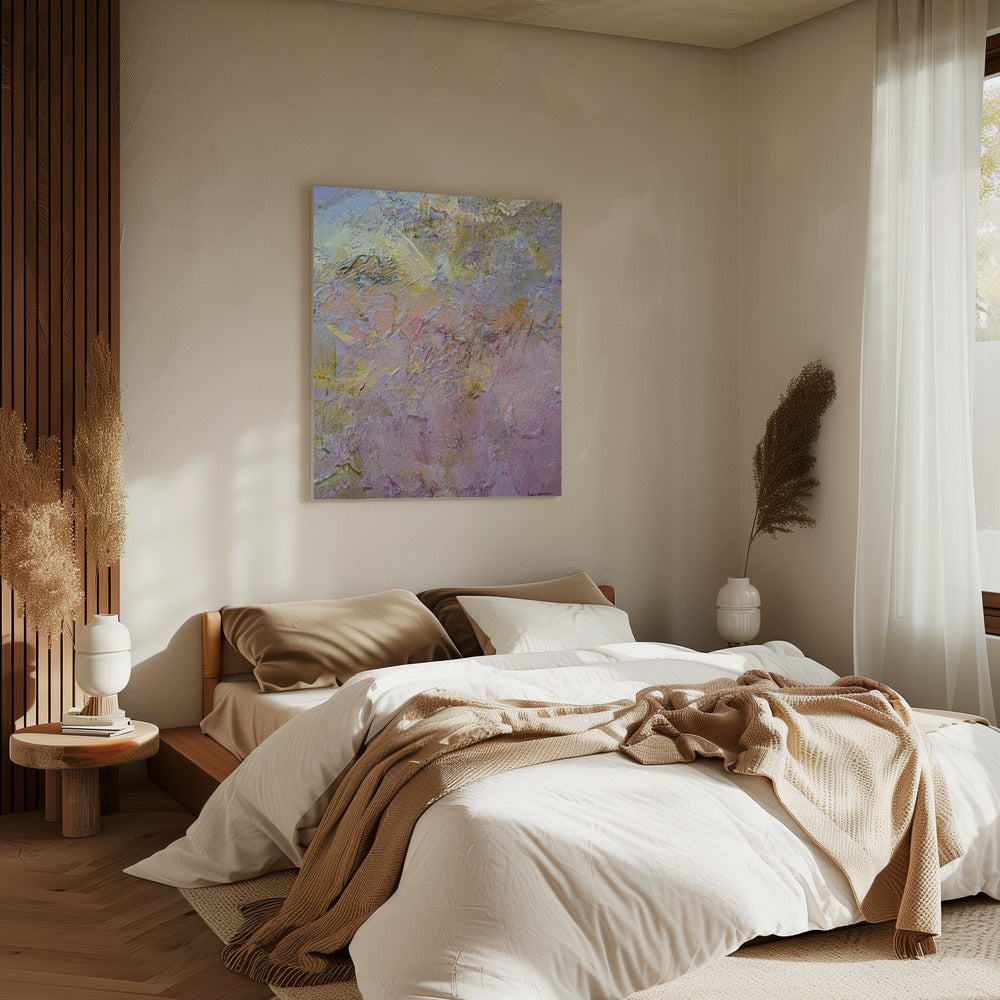 Pastellandschap | Canvas