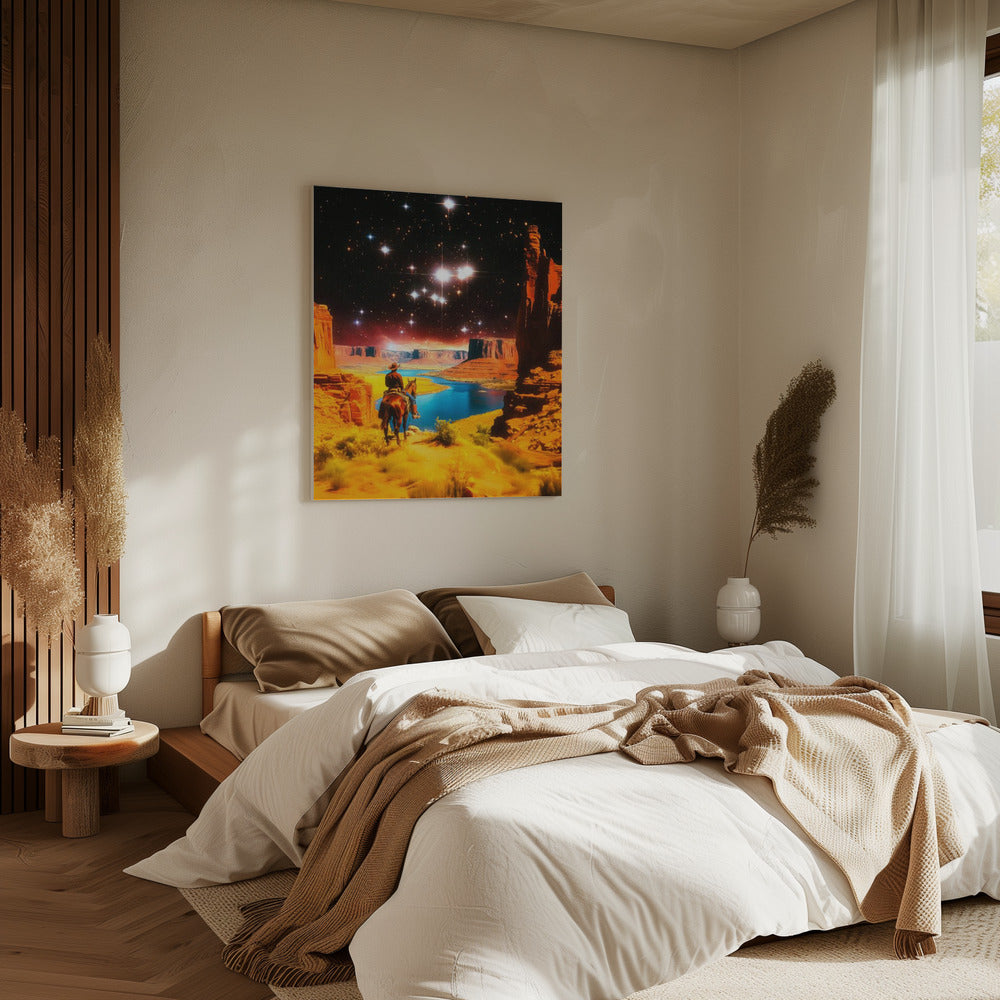 De kosmische grens | Canvas