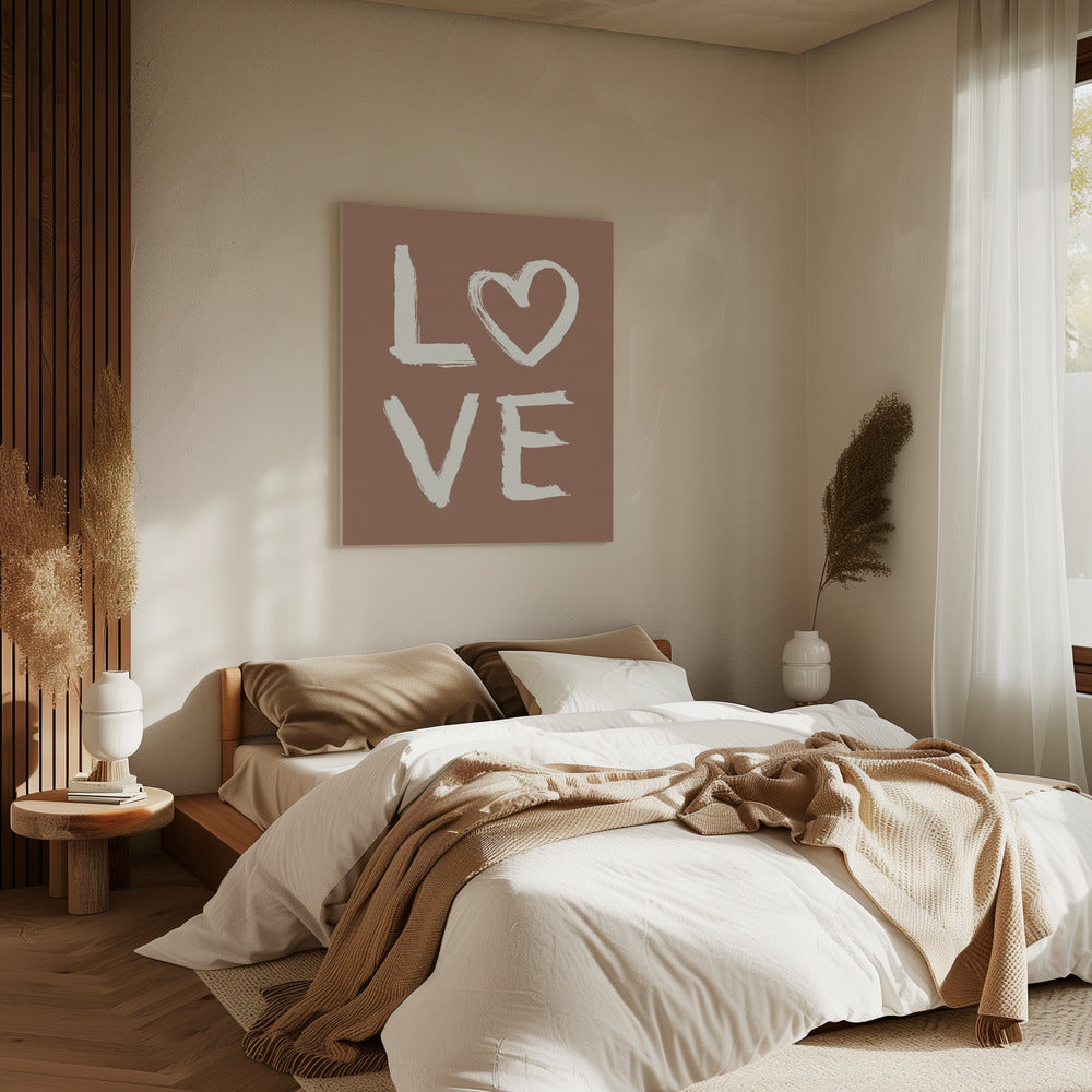 Toothy Love Mocha Mousse 2 | Canvas