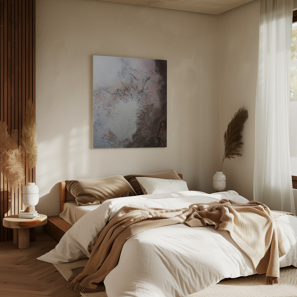 Lake Eyre Upscaled - rode aarde vibes | Canvas