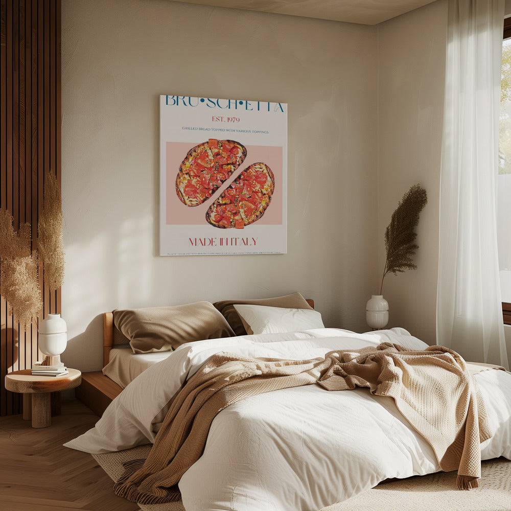 Smakelijke Bruschetta | Canvas