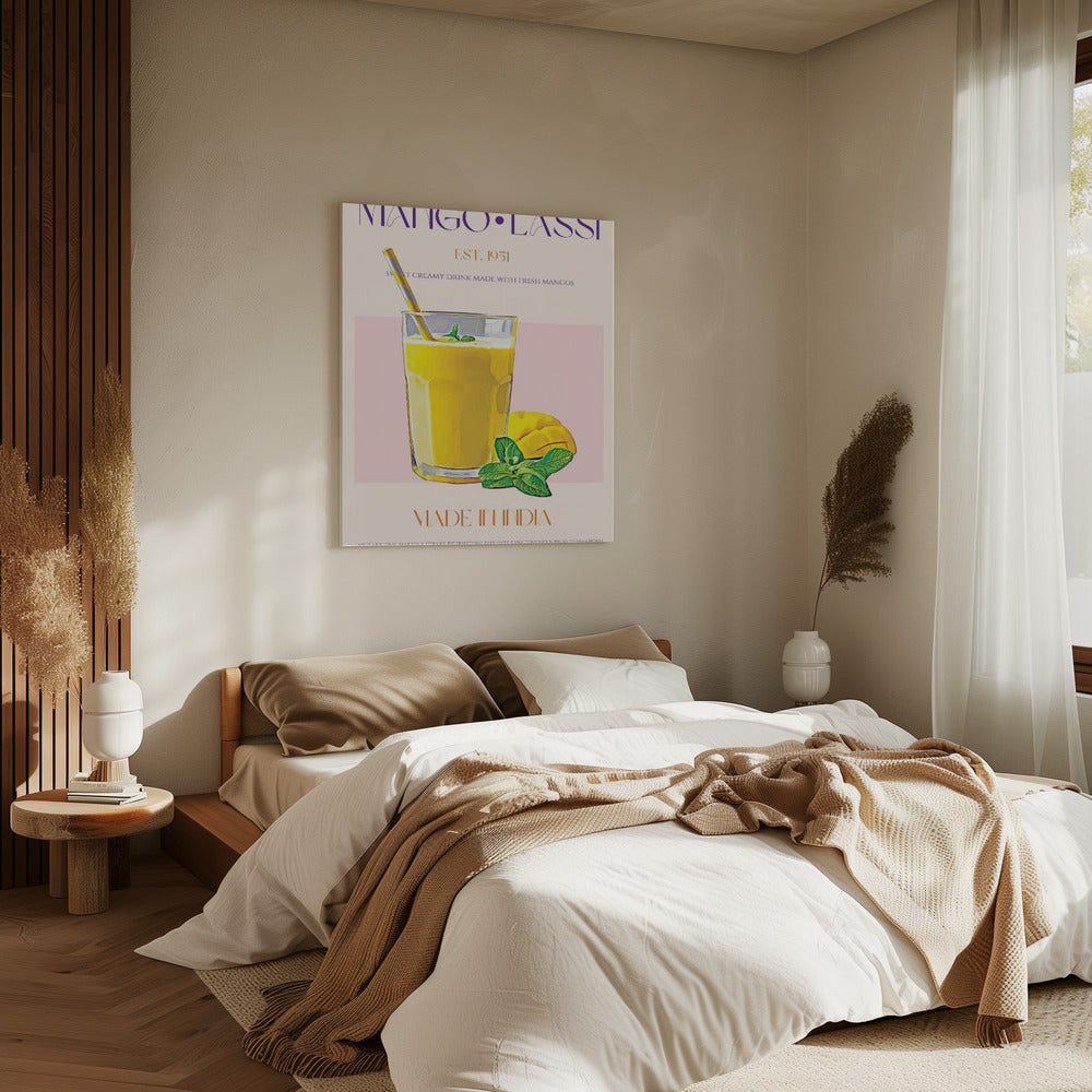 Mango Lassi Delight | Canvas