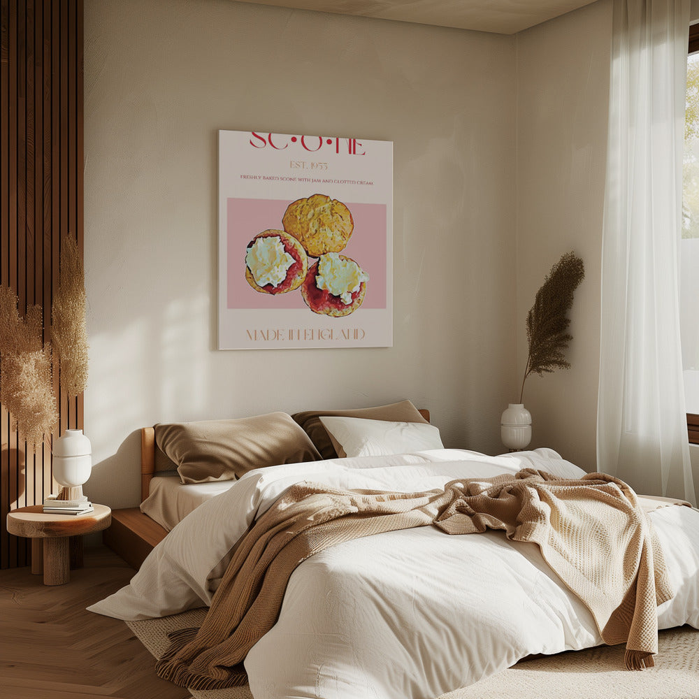 Engelse Scone Delight | Canvas
