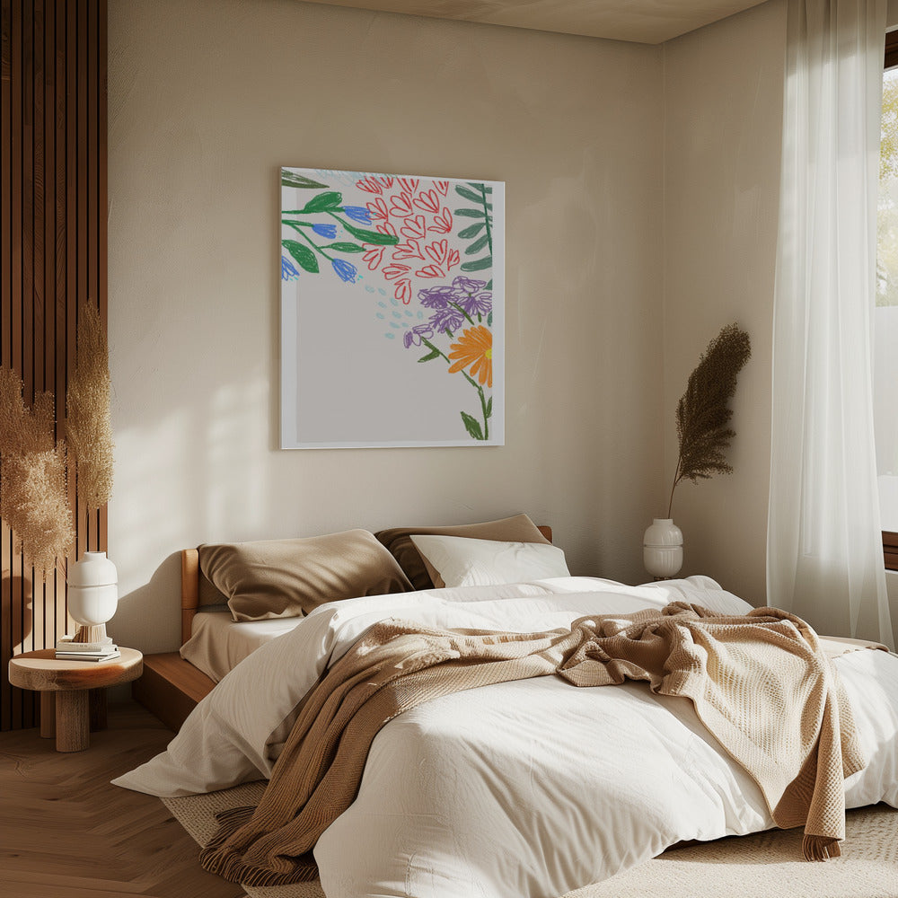 Bloeiende grilligheid | Canvas