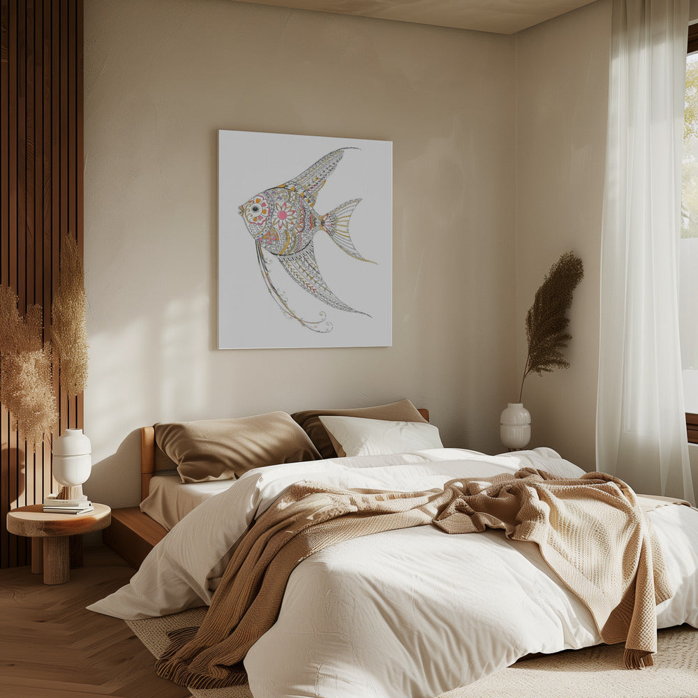 Engelvis Delicate Tinten | Canvas
