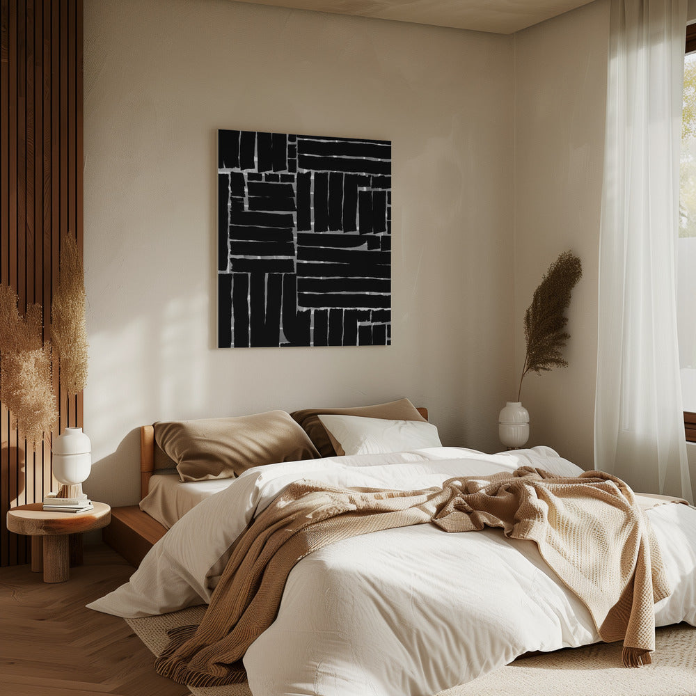 Where Lines Meet 1 | Canvas