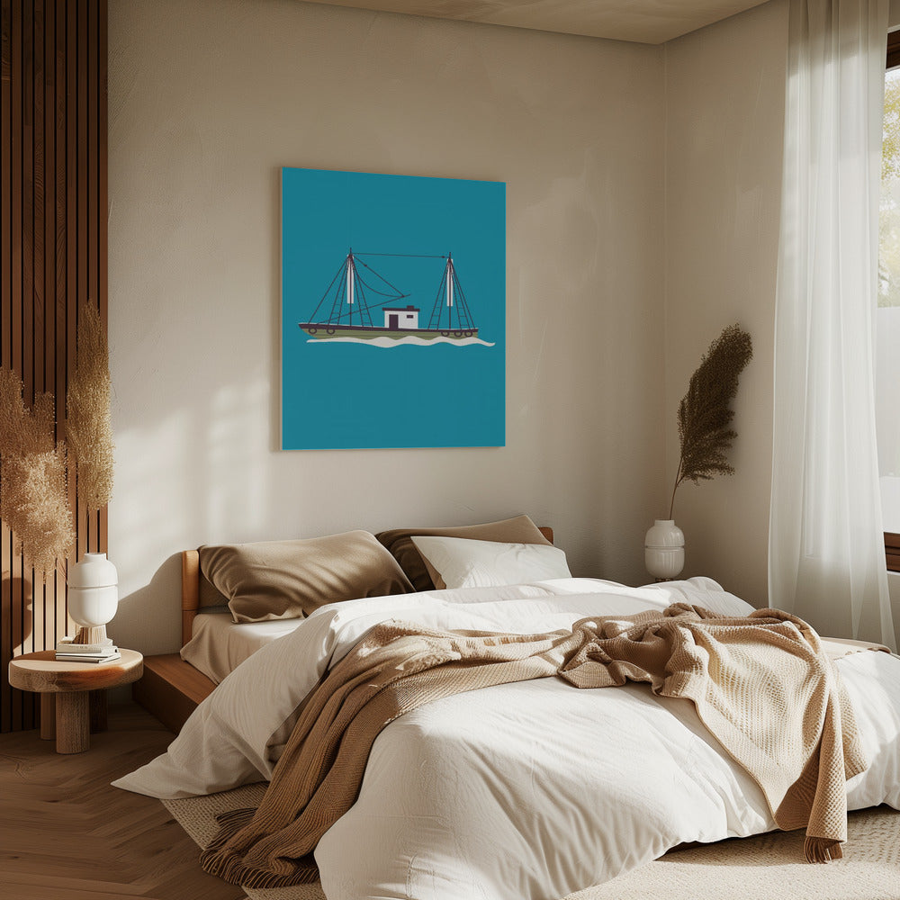 Vissersboot | Canvas