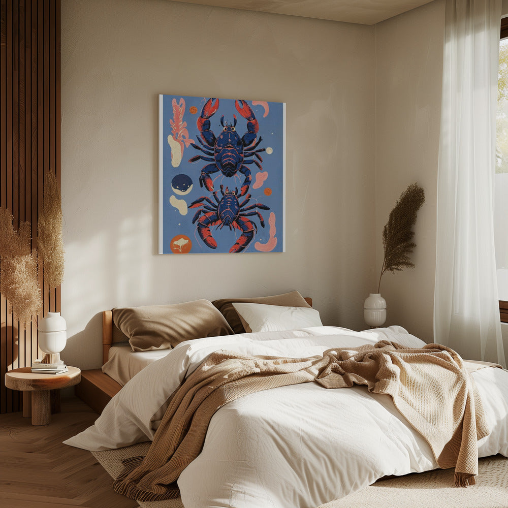 Kosmische Schaaldieren | Canvas