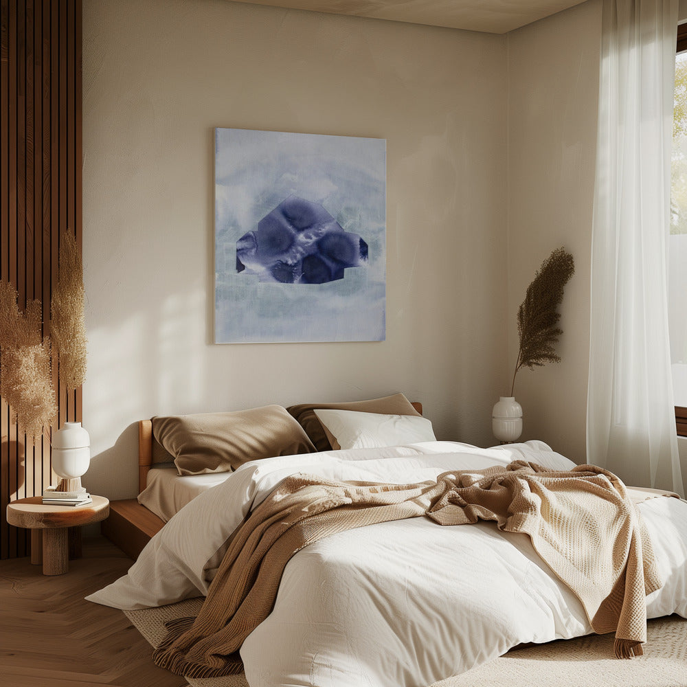 Enigmatic Indigo Haven | Canvas