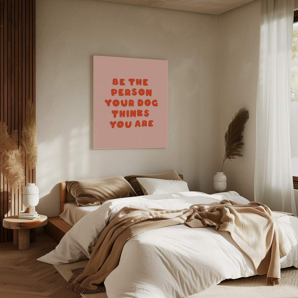 Typografie voor hondenliefhebbers | Canvas