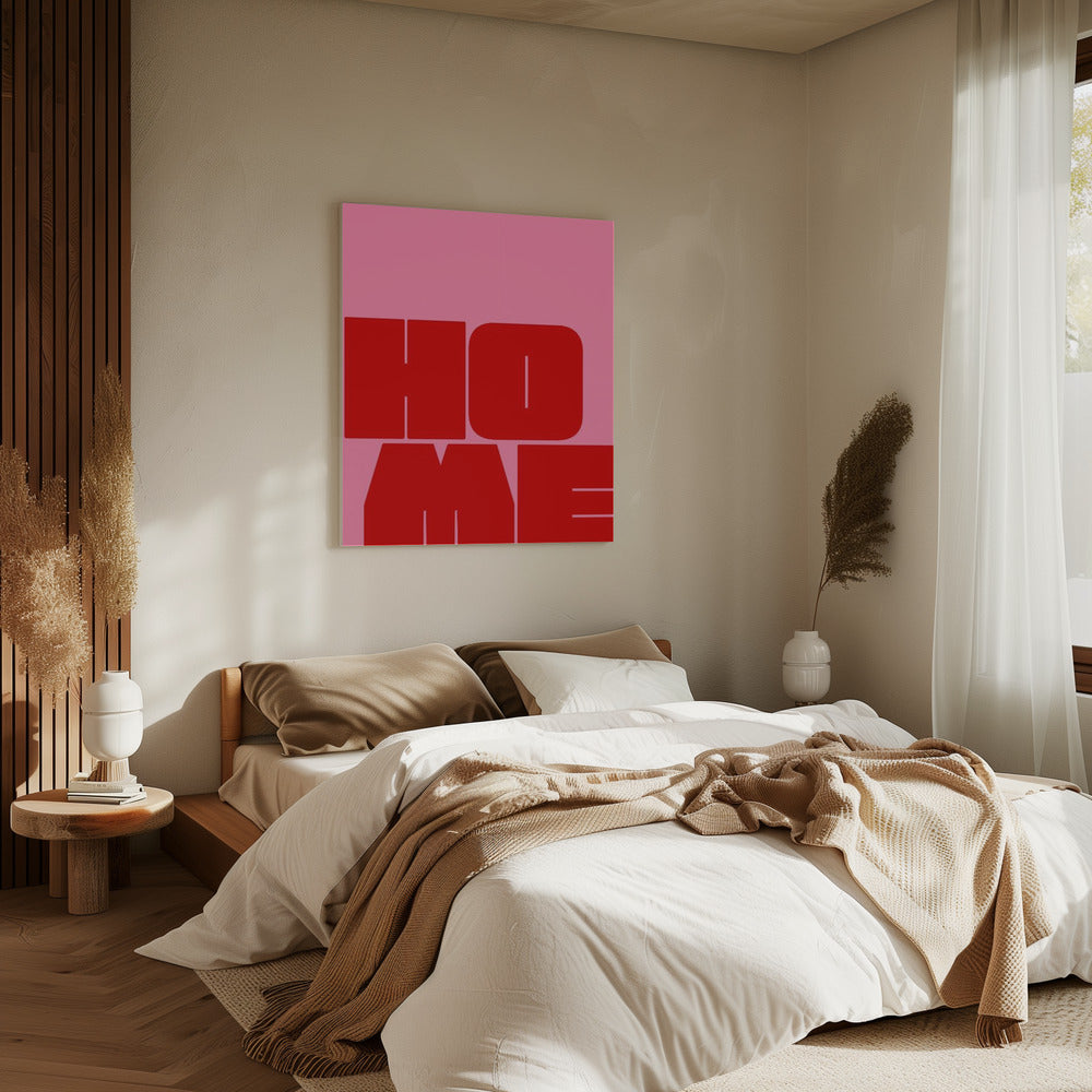 Vette letters Gezellig gevoel | Canvas