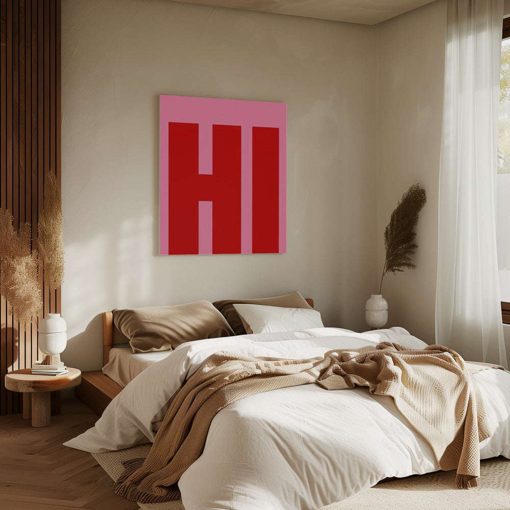 Stoute groet | Canvas