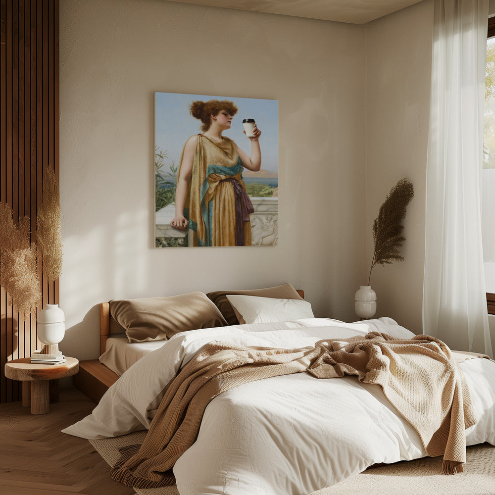 Oeroud brouwmoment | Canvas
