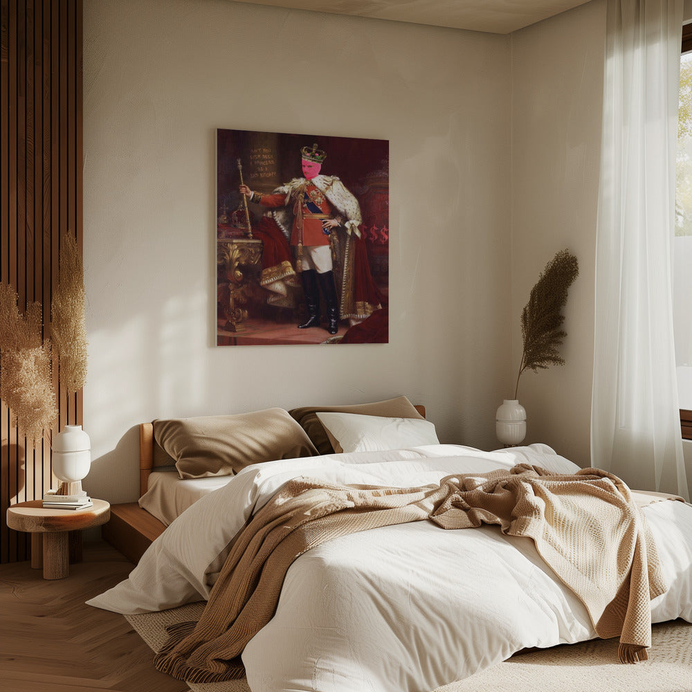 Koninklijk figuur in regalia | Canvas