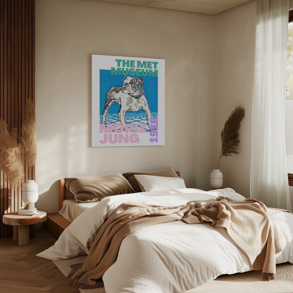 Schets van een buldog | Canvas