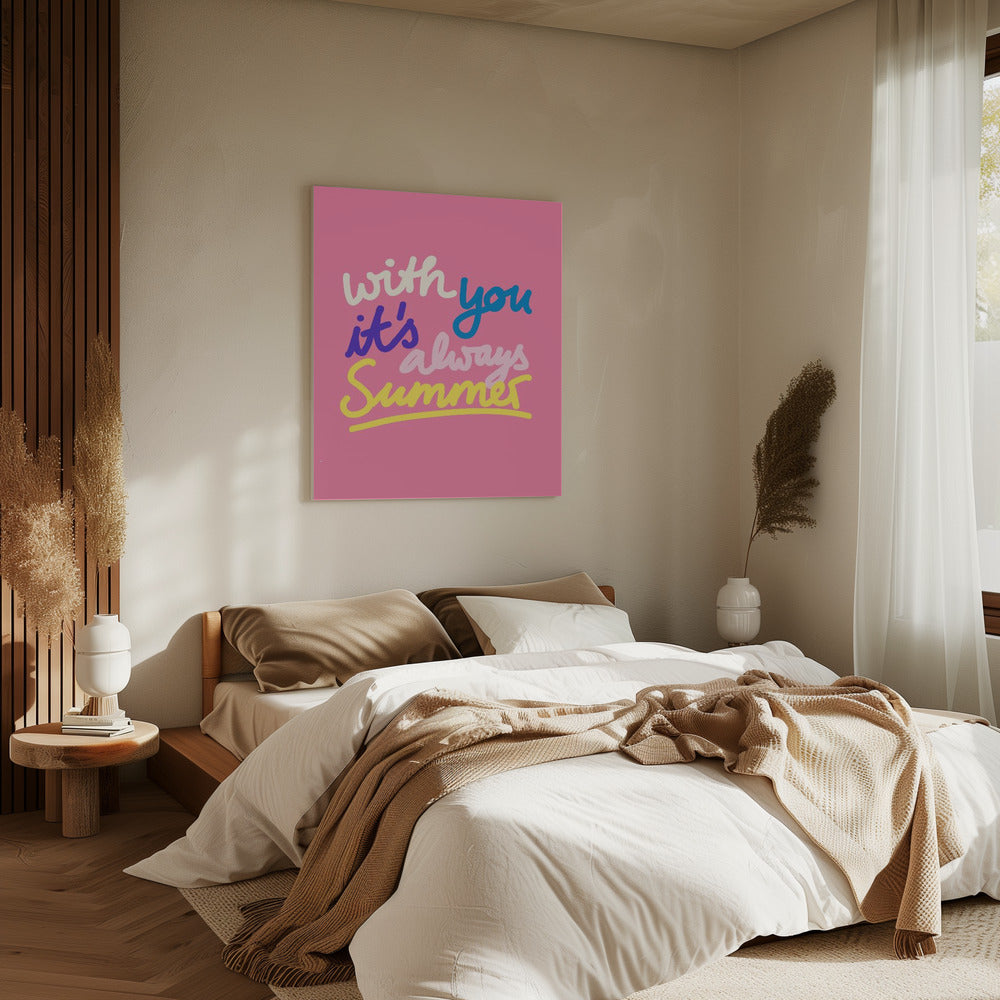 Eindeloze zomervibes | Canvas