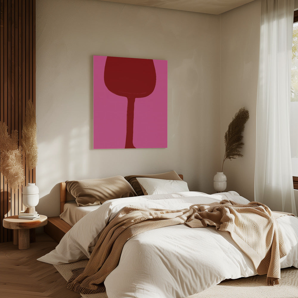 Wijn en roze vibes | Canvas